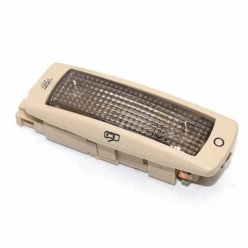 beige Задний потолочный светильник для чтения с картой 3B0947291 B для VW Golf Passat Beetle Tiguan Caddy Skoda Fabia Superb Seat Leon - Испускаемый цвет: beige