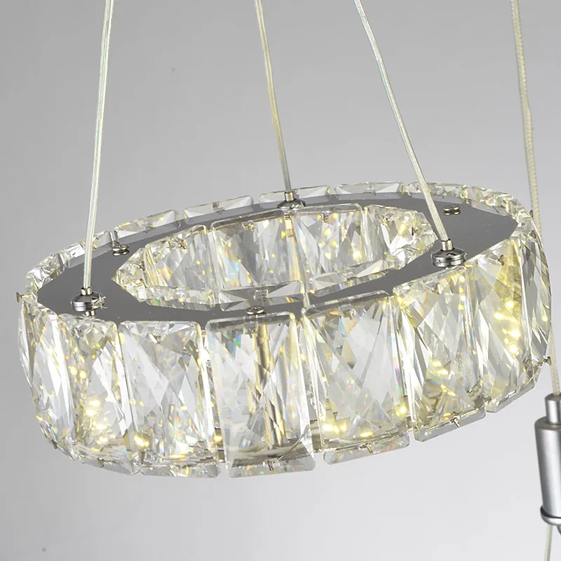 Современная хрустальная люстра FKL лампа для гостиной столовой бара стола 3