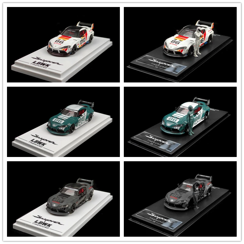 

Time Micro 1:64 TOYOTA SUPRA LBWK #86 Diecast Model Car