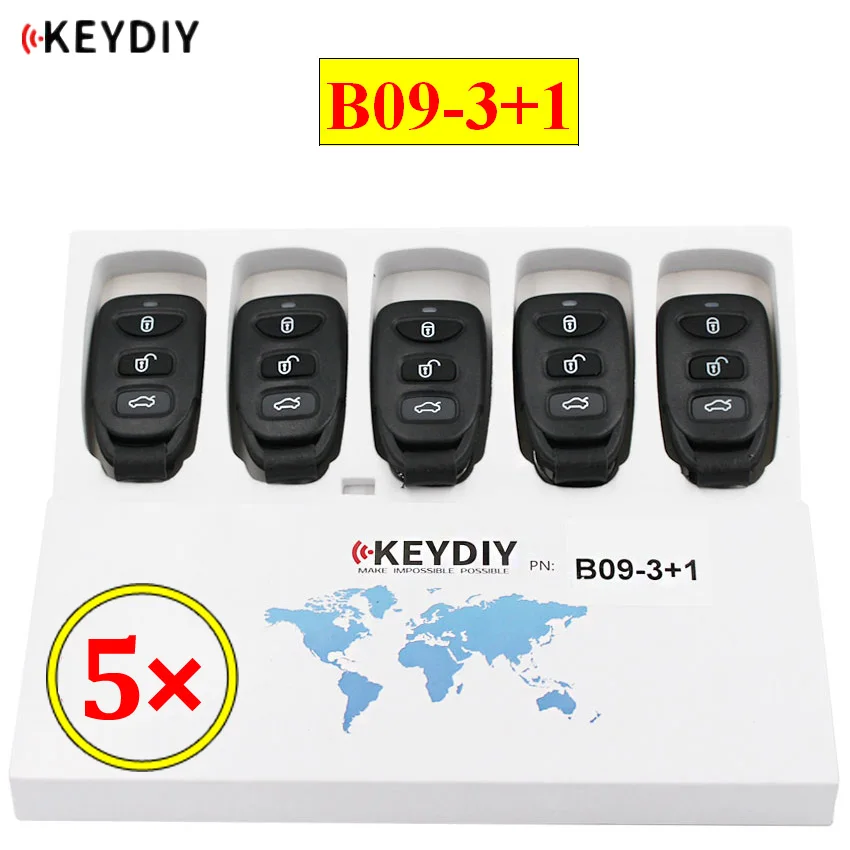 KEYDIY B серии B09 3 + 1 кнопка универсальный KD пульт дистанционного управления для KD200