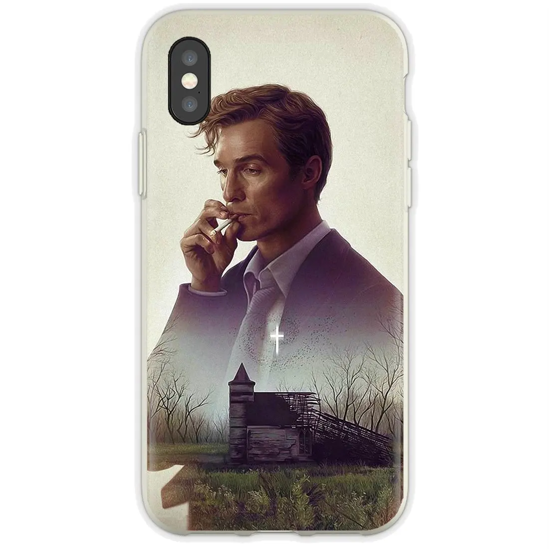Серия HBO настоящий бренд детектива ржавчины для iPhone 11 Pro 4 4S 5 5S SE 5C 6 6S 7 8 X XR XS Plus Max iPod