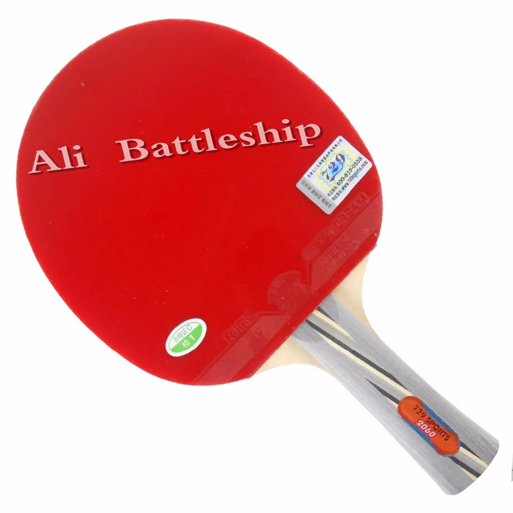 

RITC 729 Friendship 2060 Pips-In Table Tennis Racket with Case for PingPong