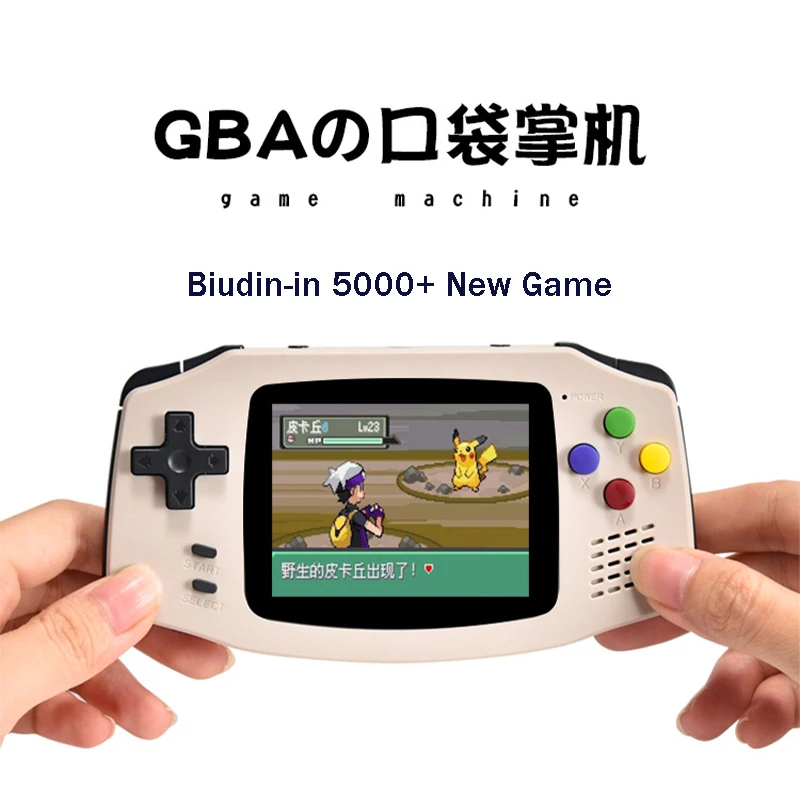 

NEW A30 Handheld Game Console 2.8 Inch IPS HD Screen 1200mA 32GB Built -In 5000 Games Supports Adding ROM Children's Gifts