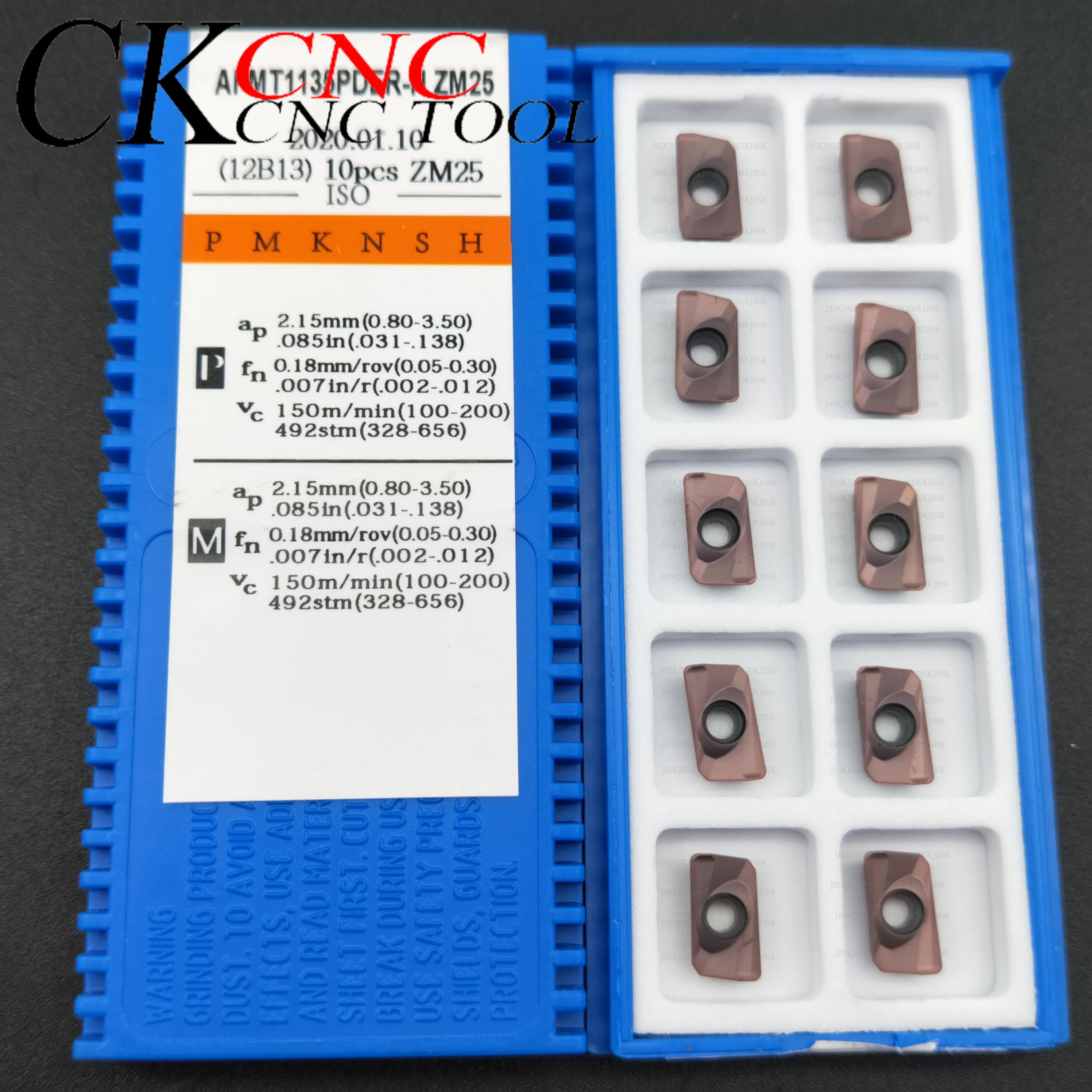 

10pcs R0.8 APMT1135PDER-H2 CNC milling insert APMT 1135 high quality turning tool carbide lnsert