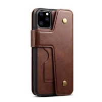 vintage cowhide road for iphone 11 11pro 11promax mobile wallet 2 in 1 separable iphone x xs phone case
