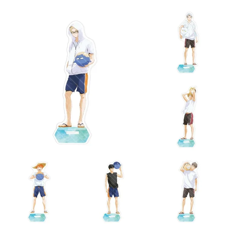 

Anime Haikyuu!! Acrylic Desk Stand Card Cartoon Volleyball Junior Desktop Decor Stand Sign Figure Model Figure Gift For Friend