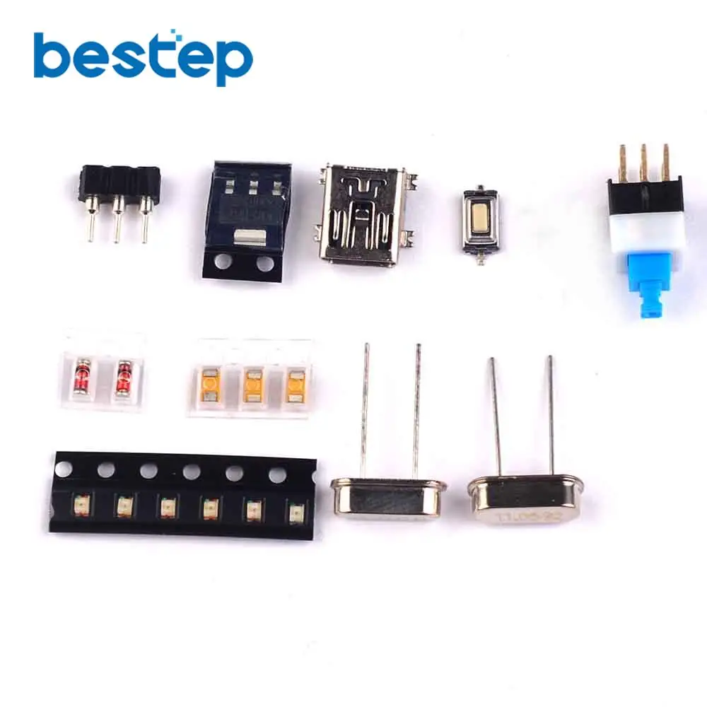 AVR ATmega64 ATmega128 макетная плата для обучения Базовая плата комплект компонентов