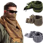 Модные мужские шарфы, Легкие военные Арабские тактические дезерты, армейский шемаг KeffIyeh Superb 2018 новые зимние клетчатые теплые обертывания