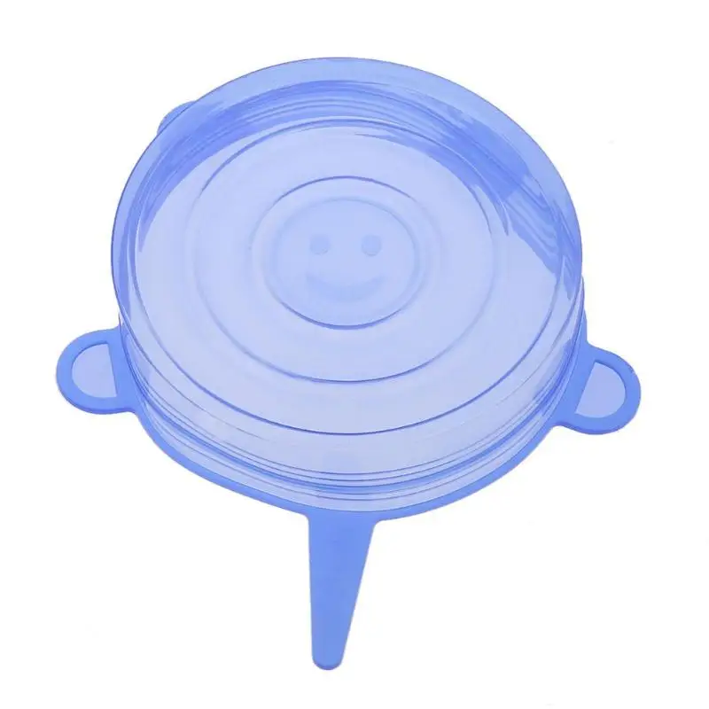 12 шт. сохраняющий свежесть крышки растягивающиеся из силикона Еда Обёрточная