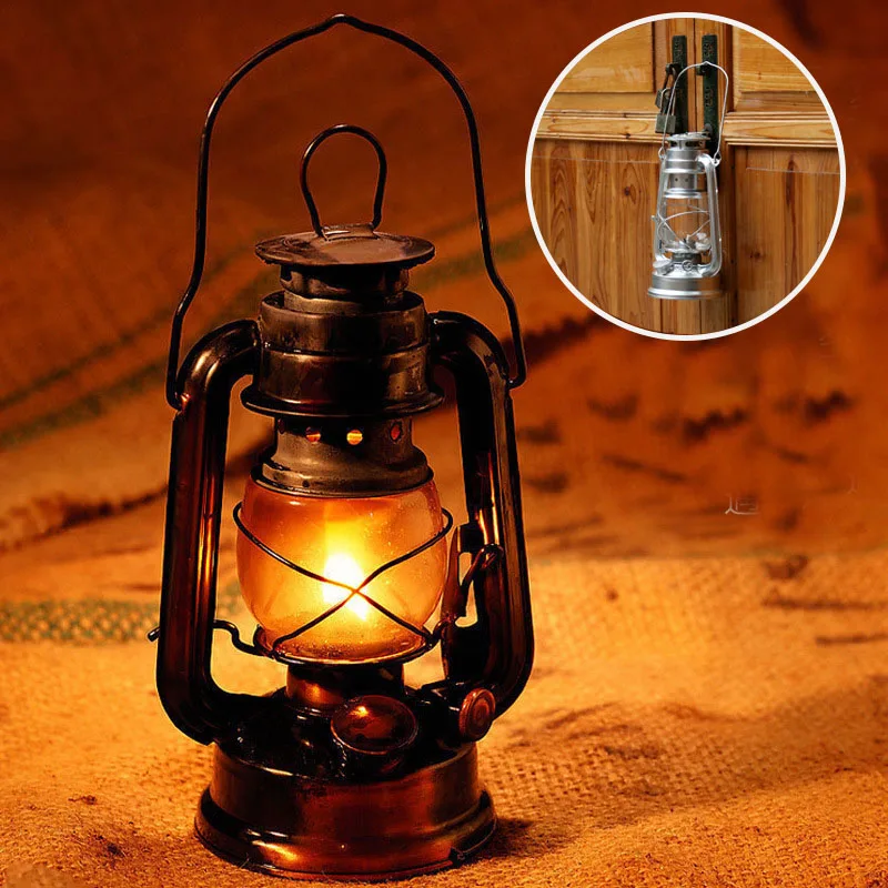 Портативная керосиновая лампа в стиле ретро для кемпинга уличный масляный