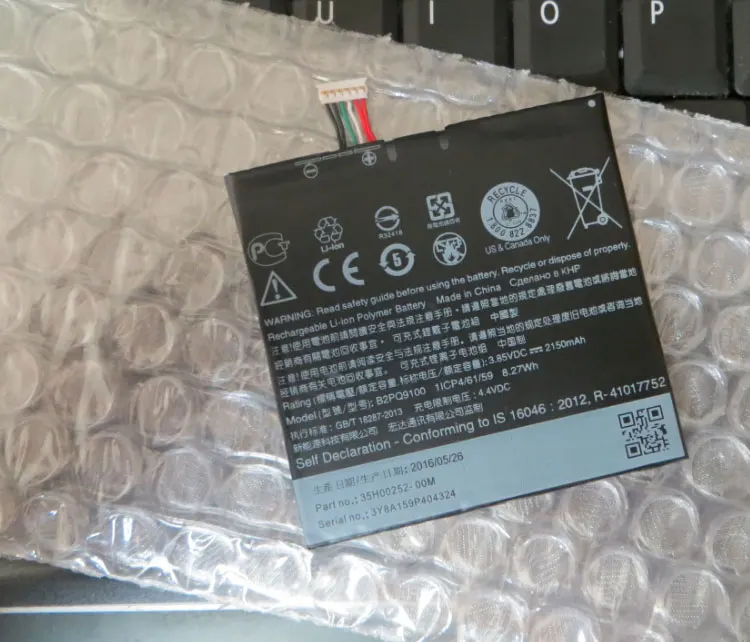 

ALLCCX battery B2PQ9100 for HTC One A9 A9u A9w with good quality