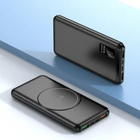 20000mah magnetic wireless charger power bank for iphone 12 samsung xiaomi poverbank portable external battery charger powerbank