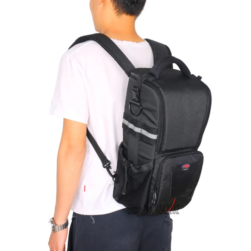 Рюкзак для DSLR камеры сумка телеобъектива водонепроницаемый Tamron Sigma 150-600 мм Nikon