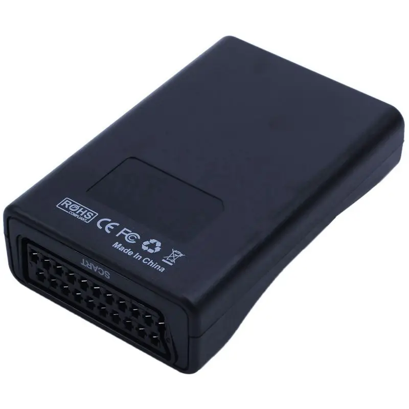 HDMI к SCART адаптер 1080p видео аудио конвертер Scaler смартфон STB DVD|Кабели VGA| |