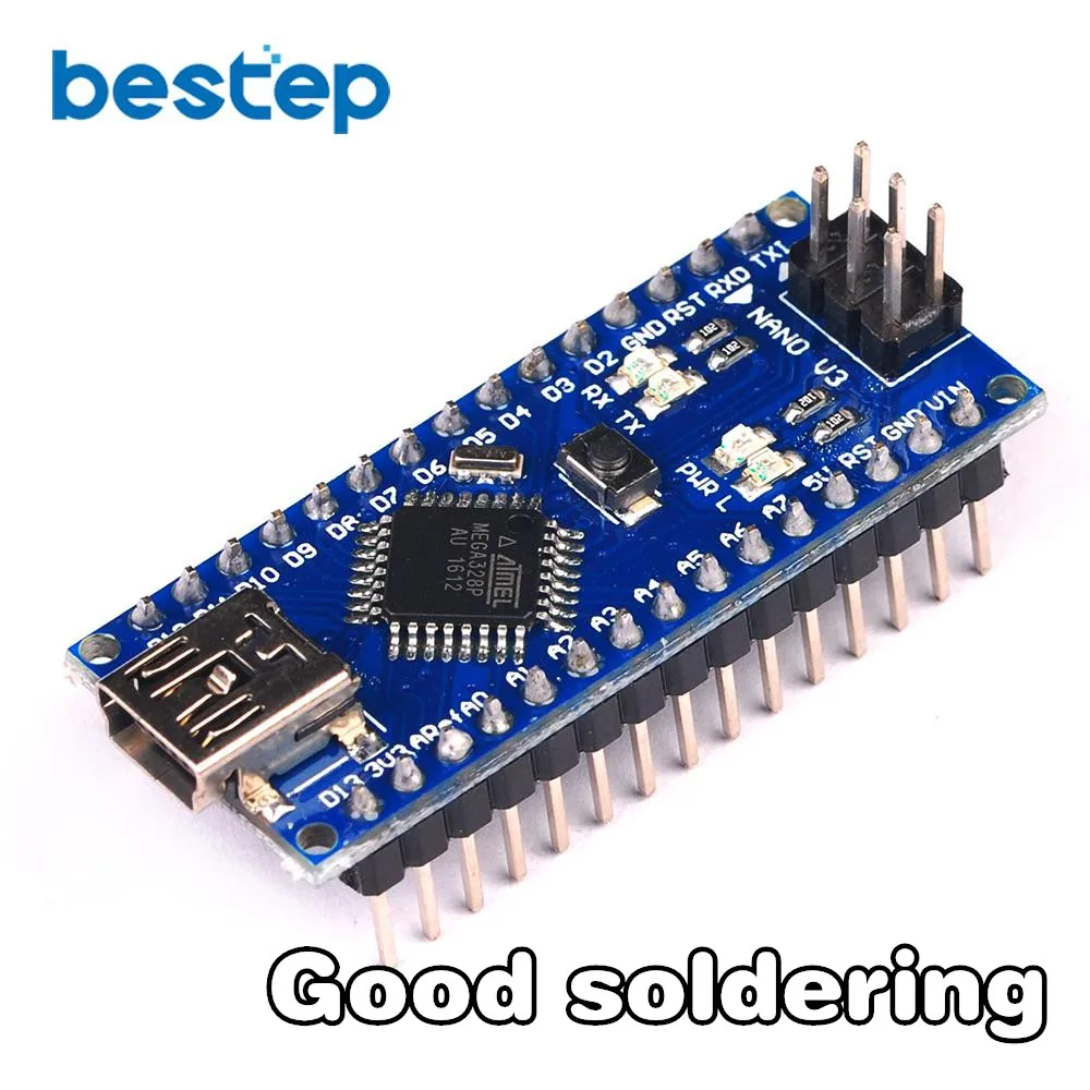 Плата для контроллера arduino Nano 3 0 Atmega328 модуль платы макетная плата без USB V3.0 |