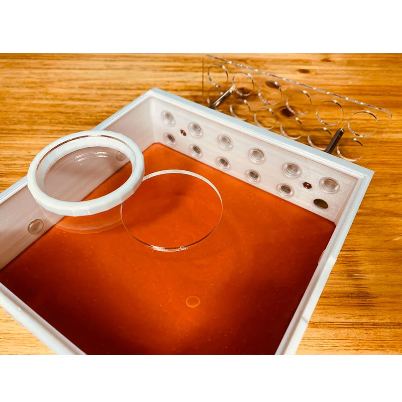 

18mm Test Tube Nest Acrylic Ant Nest 3D Printing Ant Farm Small Colony Feeding Concrete Nest