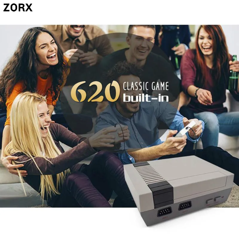 

Built-In 620 Games Mini TV Game Console 8 Bit Retro Classic Handheld Gaming Player AV Output Video Game Console Toys Gifts