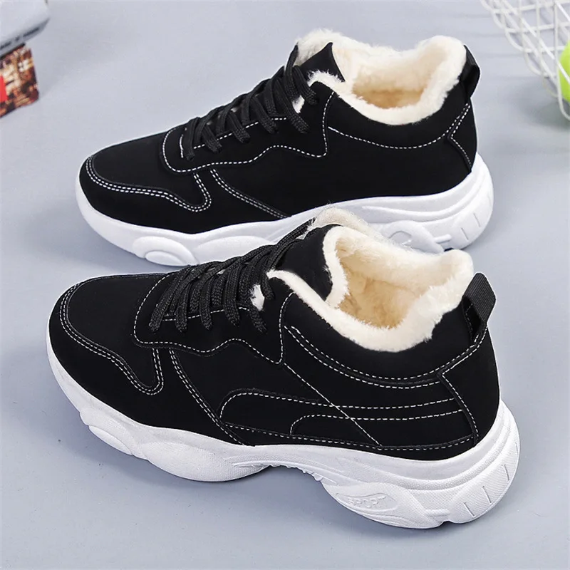 

Womens shoes, winter women cotton boots plush lining middle-aged and elderly mother boots warm casual boots non-slip women boots