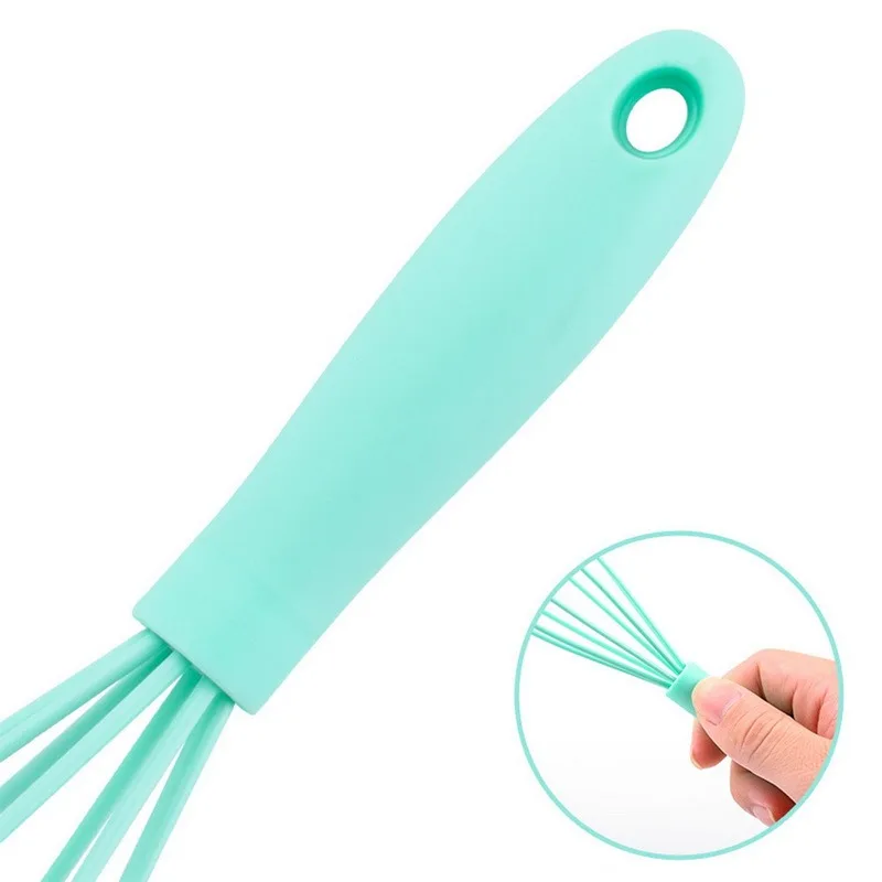 

Rotary Manual Egg Beater Mixer Silicone Kitchen Whisk Egg Beater Milk Frother Kitchen Utensil Specialty Kitchen Egg Beater Tool