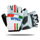 2021 итальянские велосипедные перчатки для мужчин и женщин, спортивные перчатки с гелевыми вставками, уличные гоночные перчатки для горного и шоссейного велосипеда, велосипедные перчатки с полупальцами