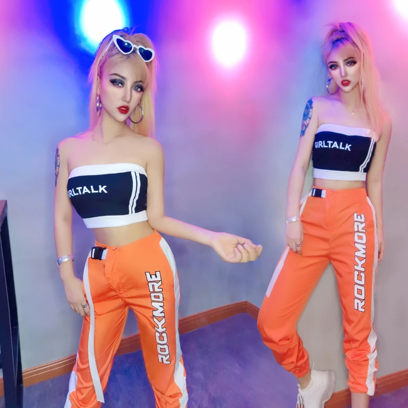 Костюмы в стиле хип хоп женская одежда для джазовых представлений пикантная