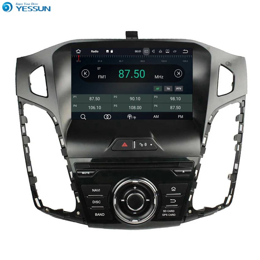 Мультимедийная система Yessun для Ford Focus 2012 Android автомобильное радио стерео