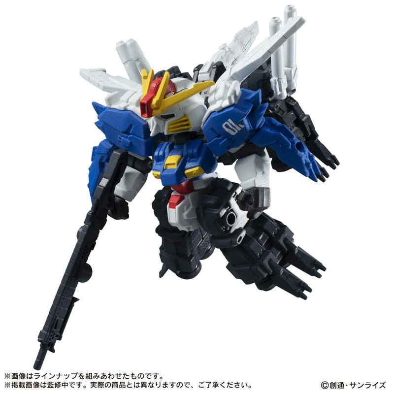 

Bandai Gundam Gashapon Ensemble Outpost Battle Banshee S Gundam Reloaded MSE13 Anime Toy Model