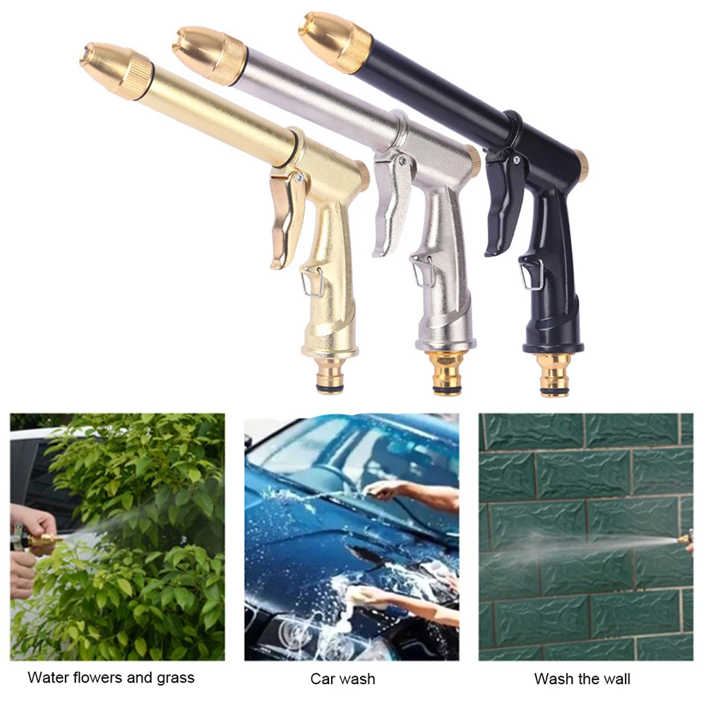 

High Pressure Washer Gun Universal Patterns Car Wash Machine Garden Watering Hose Nozzle Sprinkler Universal Car Washing Kit