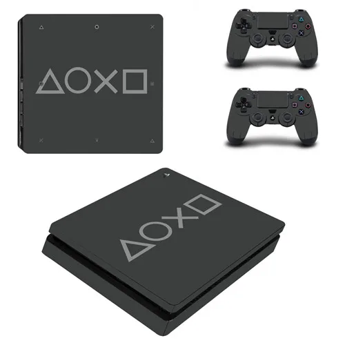P4SQB0365 Синяя Ограниченная серия PS4 тонкая кожа Наклейка для playstation 4 консоли и контроллера PS4 Slim Skins - Цвет: P4SQB0365