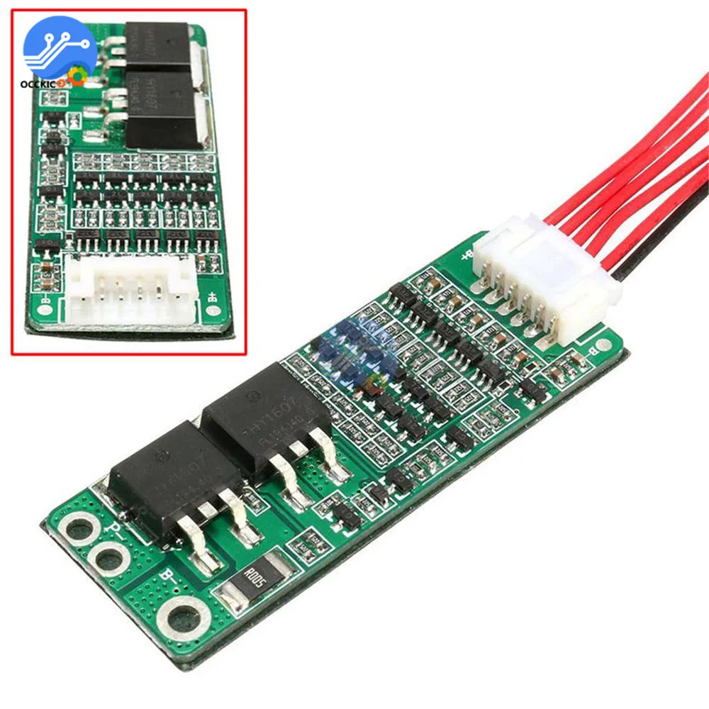 5S 15A литий ионный Аккумулятор литиевый аккумулятор BMS 18650 Зарядное Устройство