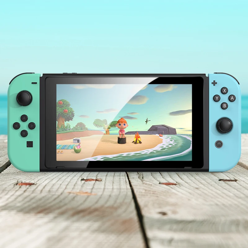 Животное пересечения для переключателя joycon оболочки полный набор с