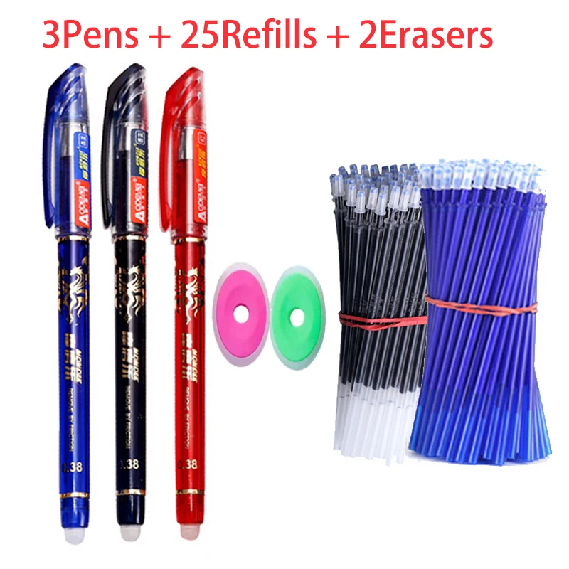

0,5 мм милые ручки, Набор цветных гелевых ручек с заправкой, милая гелевые ручки, школьные канцелярские принадлежности для письма, милые ручк...