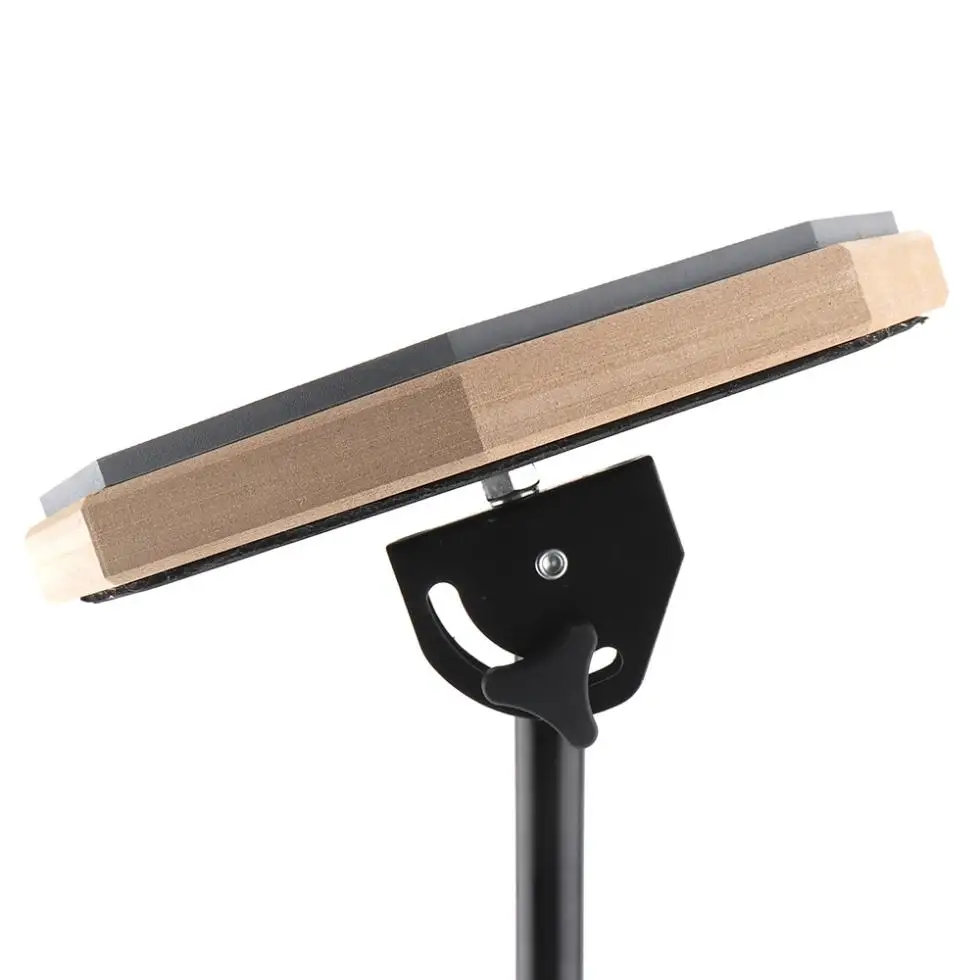 

Rubber Wooden Dumb Drum Practice Training Drum Pad with Stand for Jazz Drums Exercise