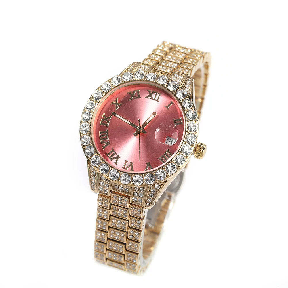 Женские Водонепроницаемые наручные часы TBTK розовые кварцевые с циферблатом