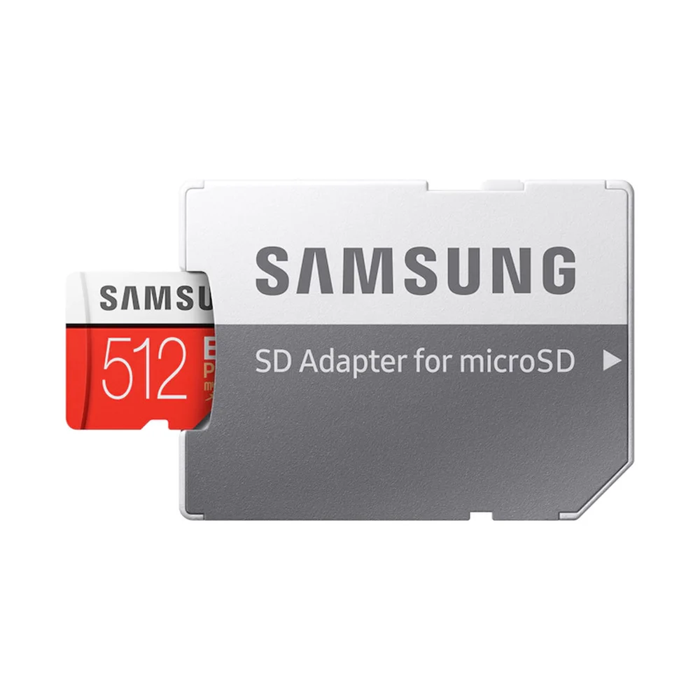 SAMSUNG карта памяти EVO plus 512 ГБ SDXC TF Micro Card U3 4K UHS-I водонепроницаемые флеш-карты с