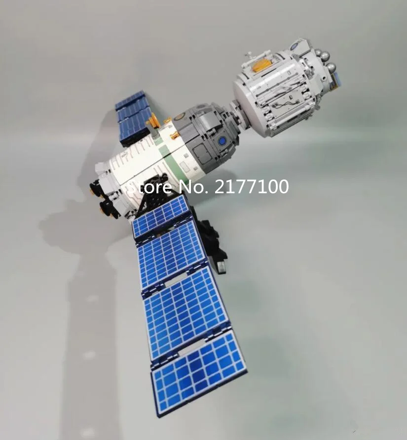 Серия Sembo Bock Ideas Китайская международная модель космической станции набор