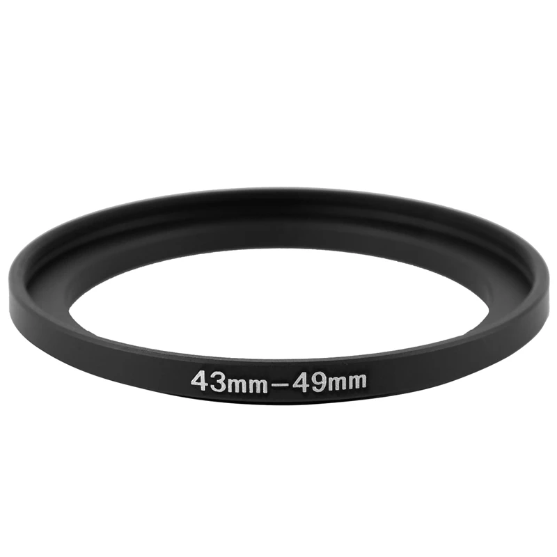 43mm to 49mm Metal Step Up Filter Ring Adapter for Camera | Электроника
