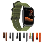 Ремешок нейлоновый для смарт-часов Lou haygst, сменный спортивный браслет для мужчин и женщин, 22 мм, LS05SLS04