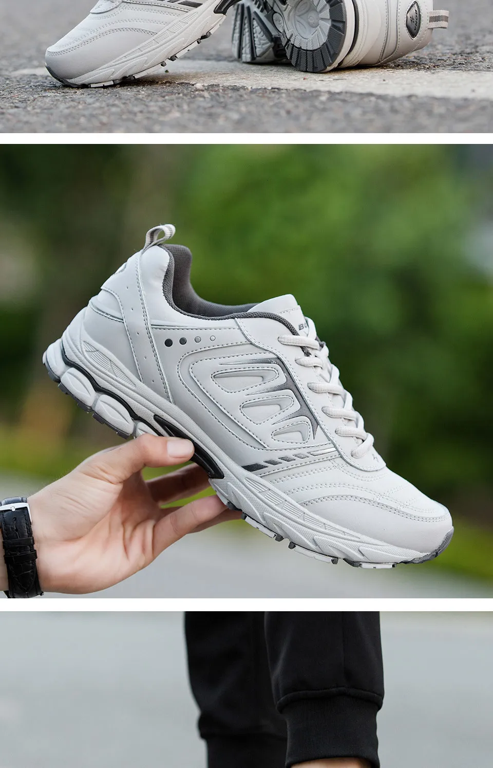BONA/Новинка; мужские кроссовки для бега; zapatos de hombre; спортивная обувь; Удобный светильник; кроссовки