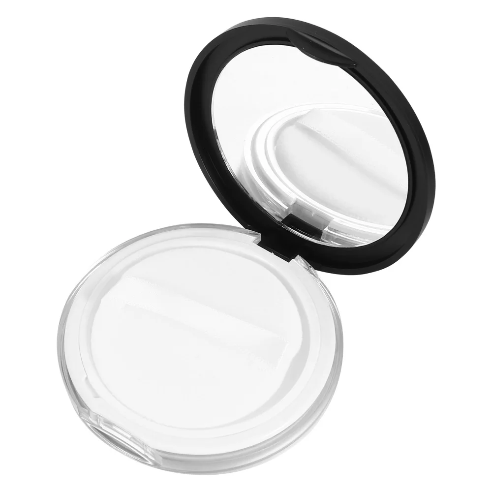 

2pcs Portable Loose Powder Box Cosmetic Box Powder Case with 2pcs Puff