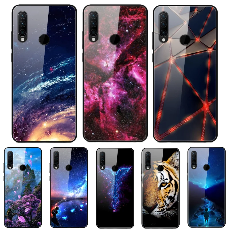 Чехол для Huawei Honor 9C чехол телефона силиконовая задняя крышка из закаленного