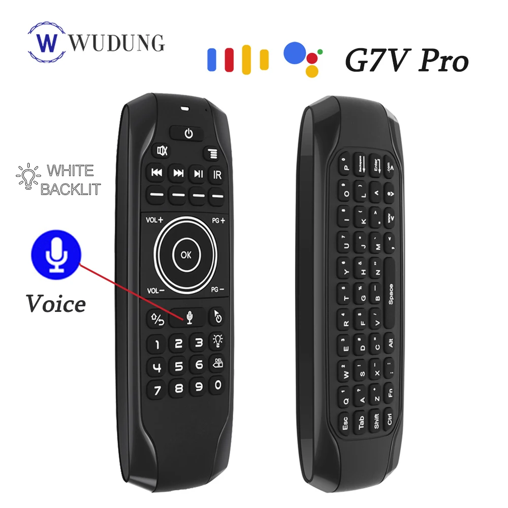 Пульт дистанционного управления G7V PRO с голосовым гироскопом и подсветкой 2022 ГГц |