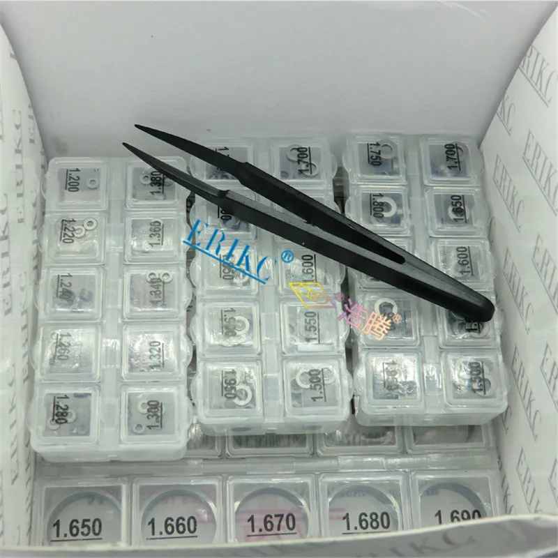 Высокоточные регулирующие прокладки для Denso 400 шт. сопло форсунки Common Rail