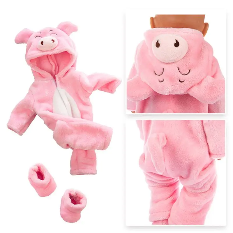 

Animal Jumpsuit Clothes Coat Girl Toy For 18 inch Doll Accessory Girls Toy