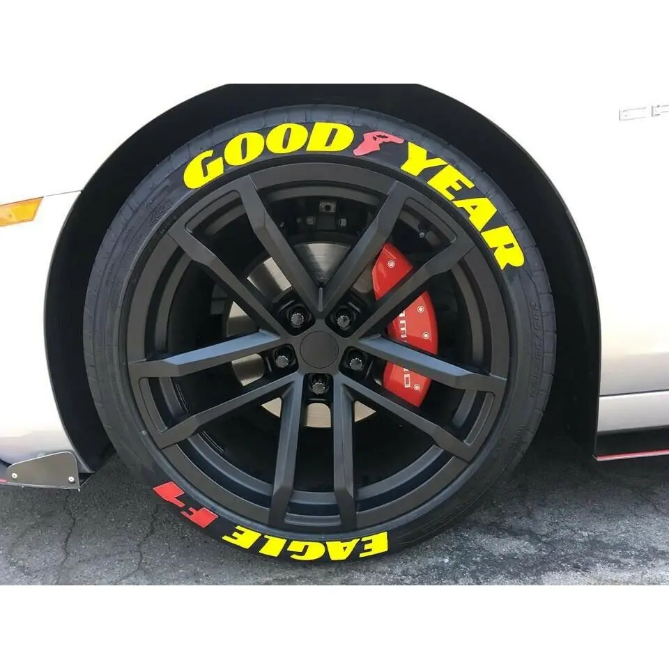 Наклейки на шины автомобильные настройки наклейки высота 1 3 мм толщина желтые