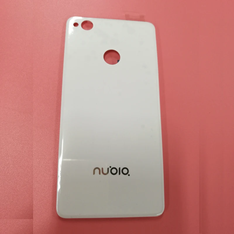 Корпус для ZTE Nubia Z11 Mini NX529J батарея задняя панель с логотипом запасные части - Цвет: Белый