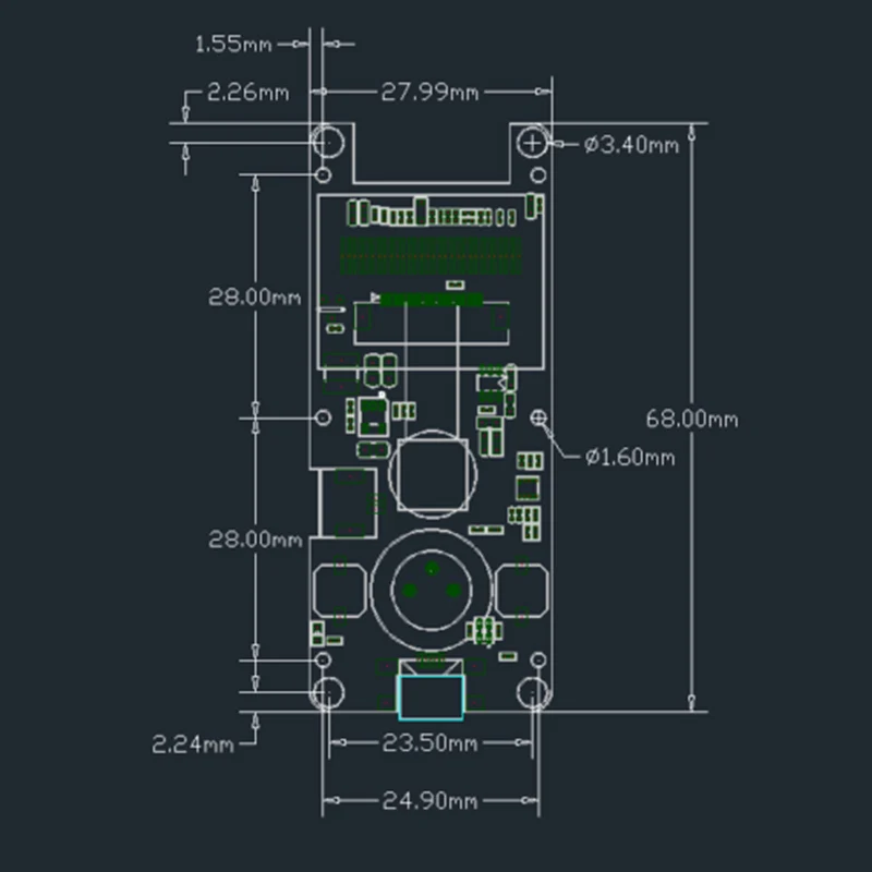 T camera WROVER & PSRAM OV2640 модуль камеры умный дом макетная плата Рыбий глаз объектив 0 96 OLED