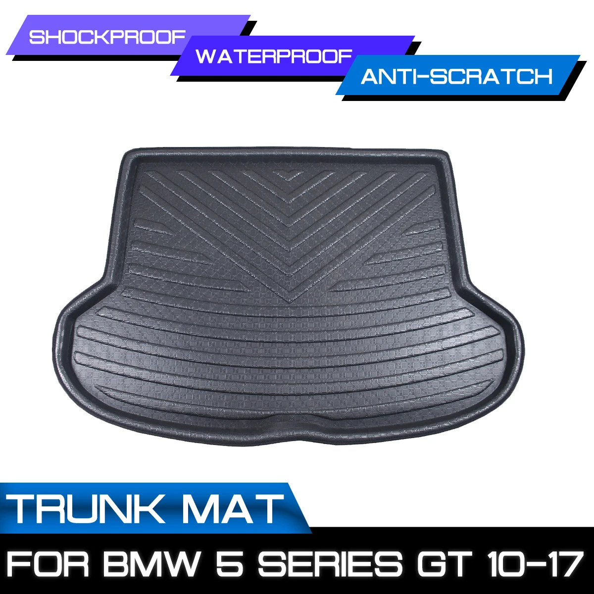 

Car Rear Trunk Boot Mat Waterproof Floor Mats Carpet Anti Mud Tray Cargo Liner For BMW 5 Series GT 2010-2017