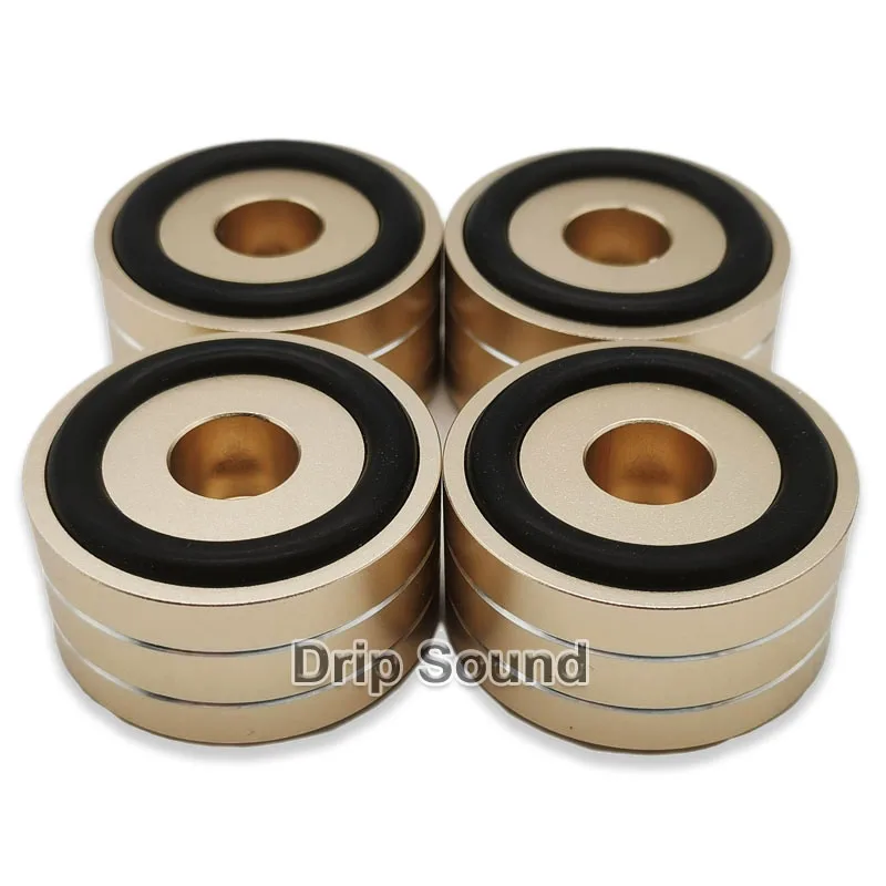 4 шт. алюминиевые амортизирующие подставки для динамиков диаметром 40x20