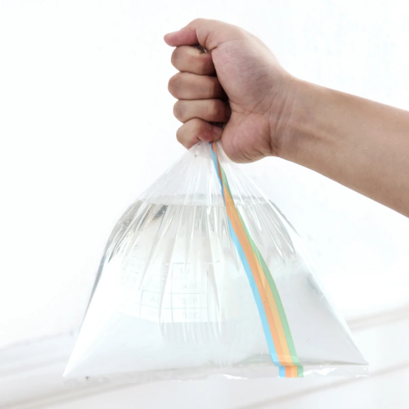 40 шт./компл. BPA БЕСПЛАТНО пластиковый мешок для хранения еды многоразовый